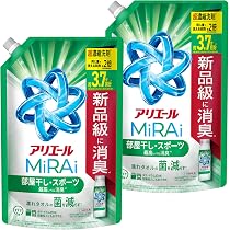 Amazon.co.jp: アリエール ミライ 超濃縮 液体【まとめ買い】大容量